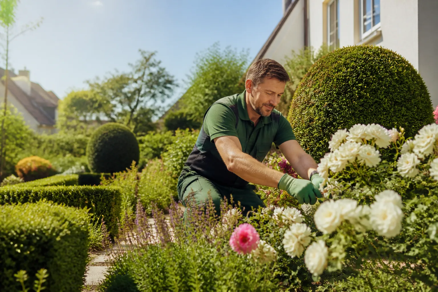 Gartenpflege, Baumschnitt und Heckenschnitt